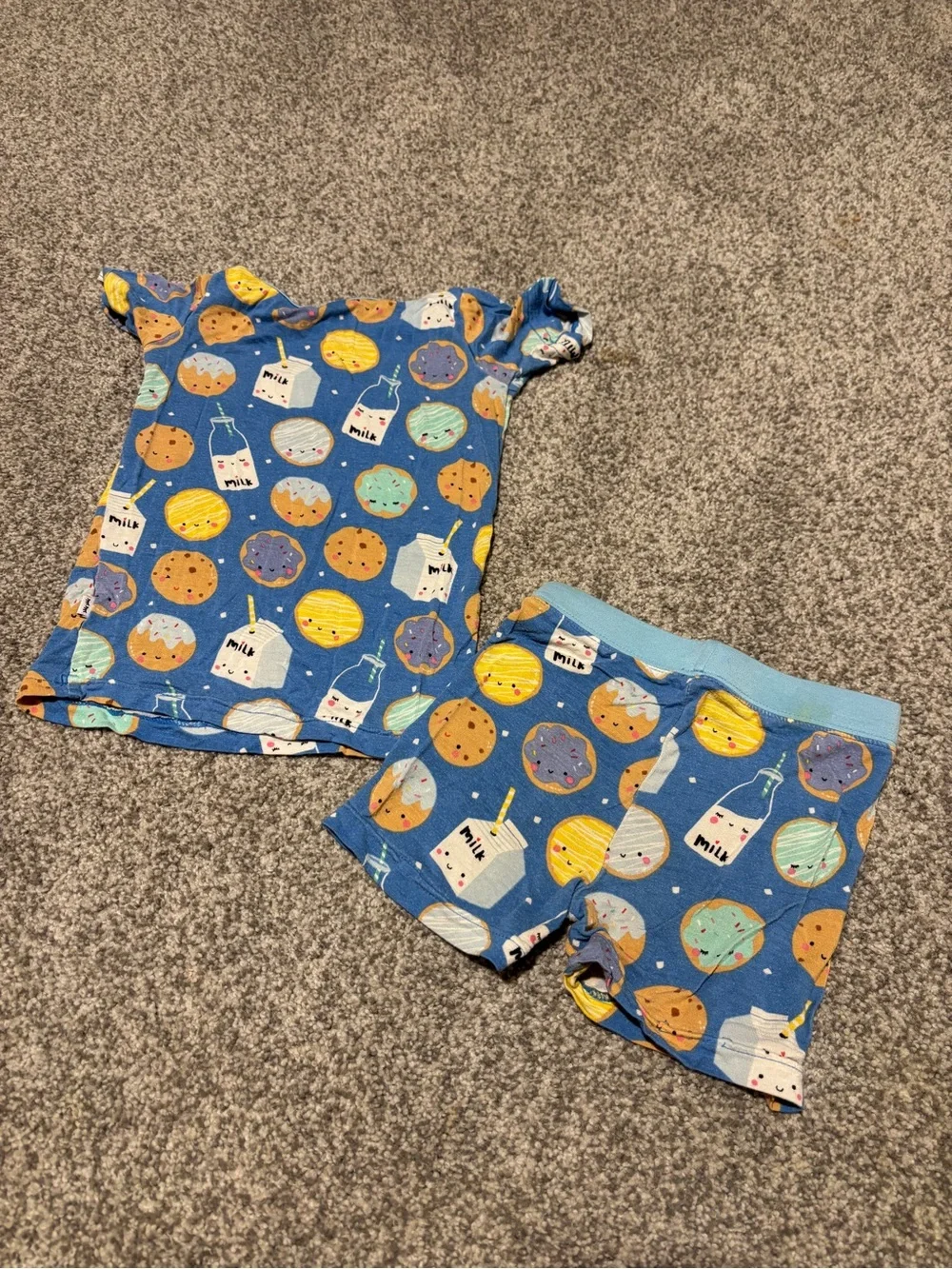 Little Sleepies - Milk & Cookies Shorts Set (18-24 mo)